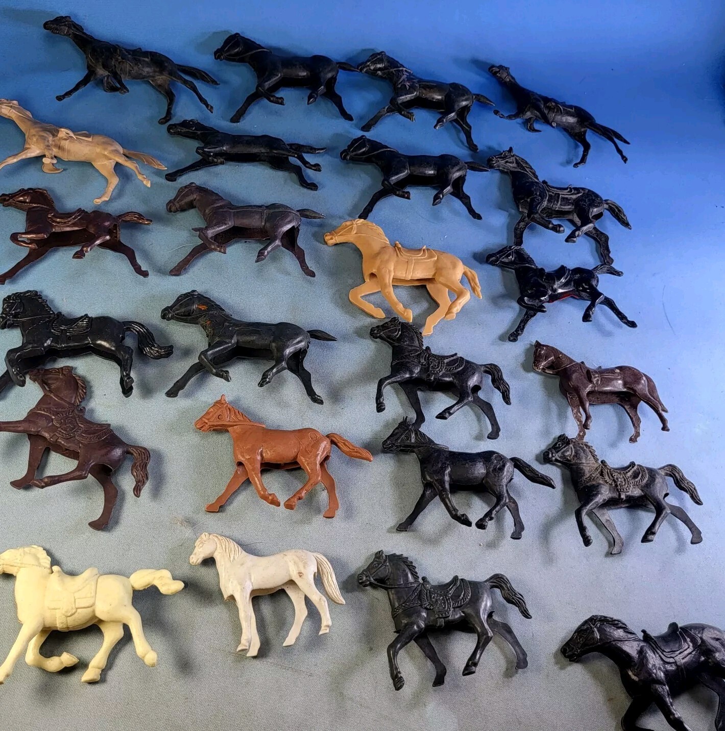 Lot Vintage Marx Fort Apache Cavalry Timmee Mpc Lido Rel + Toy Plastic