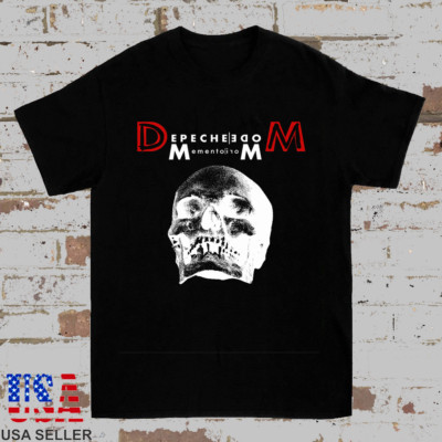 Depeche Mode Memento Mori Tour 2024 Short Sleeve T Shirt Full Size S-5XL