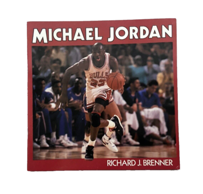1992 Michael Jordan Paperback Book NBA Basketball By Richard Brenner