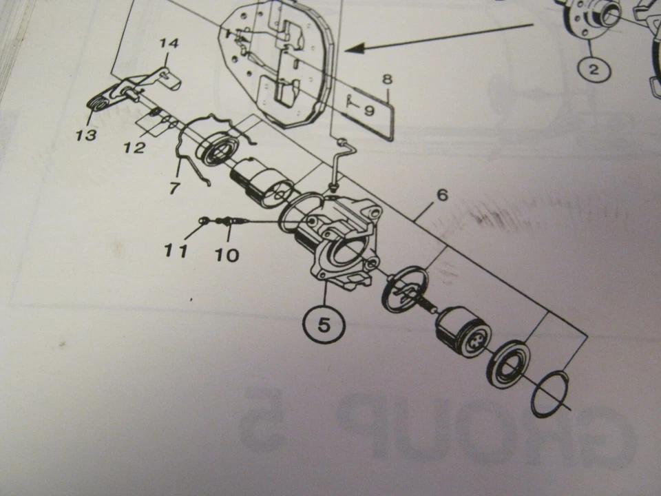 Kit de pinza de freno delantera Saab 99 1975-80 y 900 1979-87 de Scan Tech NOS 89 93 255 Foto 3 de 3