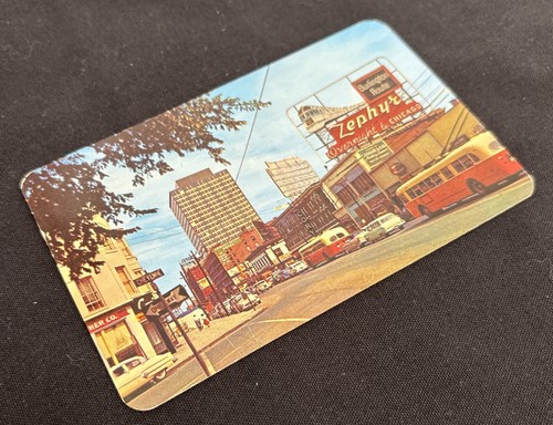 Vintage 1950s Zephyr Railroad Train Advertising Postcard Denver CO To Chicago IL - Picture 8 of 8