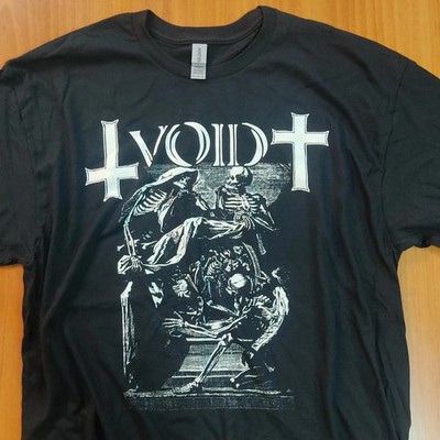 Void Punk Band rock short sleeve black T-shirt VK02096