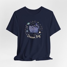 Camisa Cosmic Cat Dreamer Astrology Pet | Camiseta Celestial Kitty Galaxy