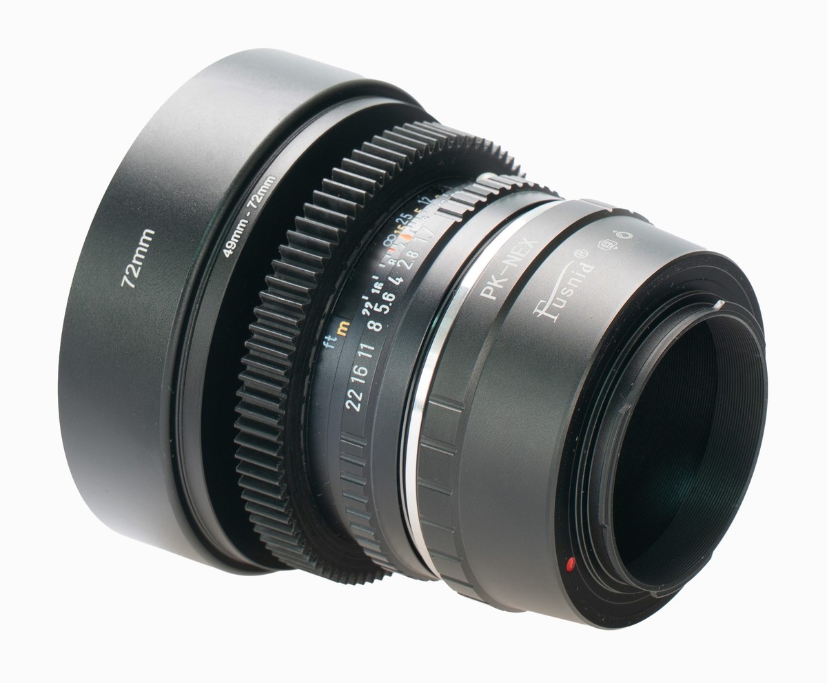 Asahi SMC Pentax-M 50mm F1.7 Cine Mod Prime Portrait Lens | Sony E