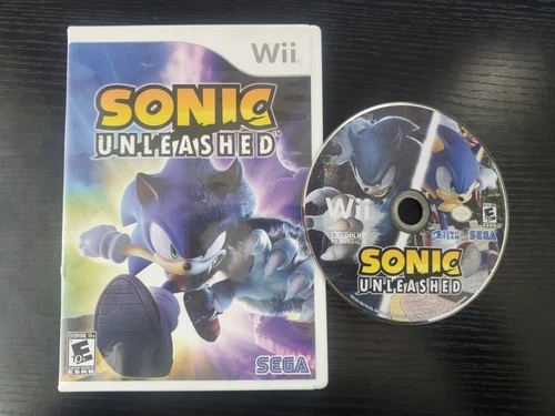 Sonic Unleashed (Nintendo Wii, 2008) DISK + CASE