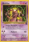 Moderately Played Mewtwo - 14 - Mewtwo Strikes Back VHS/DVD release Pokemon WoTC