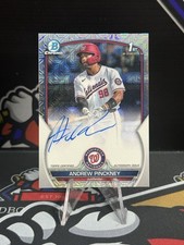 2023 Bowman Draft Andrew Pinckney 1st HTA Choice Auto 118/150 Nationals