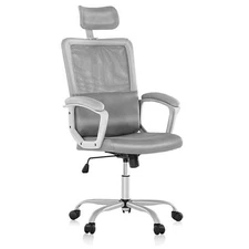 OLIXIS Ergonomic High Back Office Chair – Breathable Mesh with Adjustable Hea...