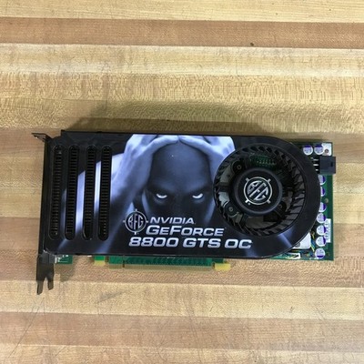 BFG nVIDIA GeForce 8800 GTS OC 512MB PCI-E x16 Dual DVI 900-10356