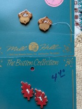 Mill Hill The Button Collection Acorns And Leaves 4 Buttons