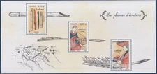 France 2016 : Writing - 2 good souvenir sheets very fine MNH. catalog val : 32 €
