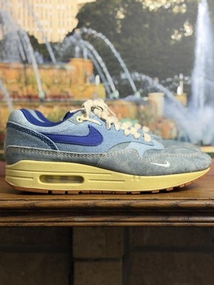 NIKE AIR MAX 1 PREMIUM ''DIRTY DENIM'' MINERAL SLATE BLUE SZ 9.5 [DV3050-300]