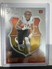 2024 Panini Select - Select Certified Rookies Jermaine Burton #19 (RC)