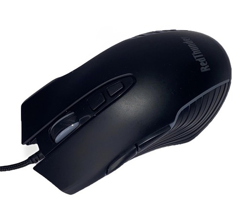 RedThunder Corded Wired Optical USB Gaming Mouse M10 Black Computer Mouse - Picture 1 of 9