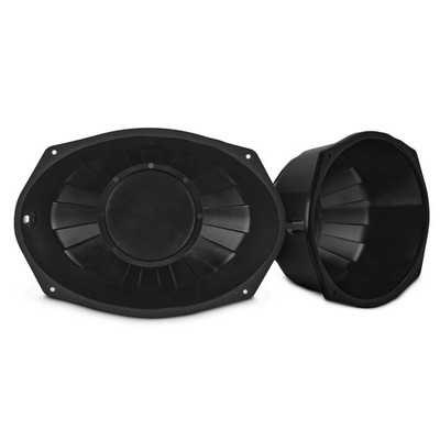 DS18 Universal 6x9  Sealed Woofer Enclosure with Gasket Fits Harley-Davidson