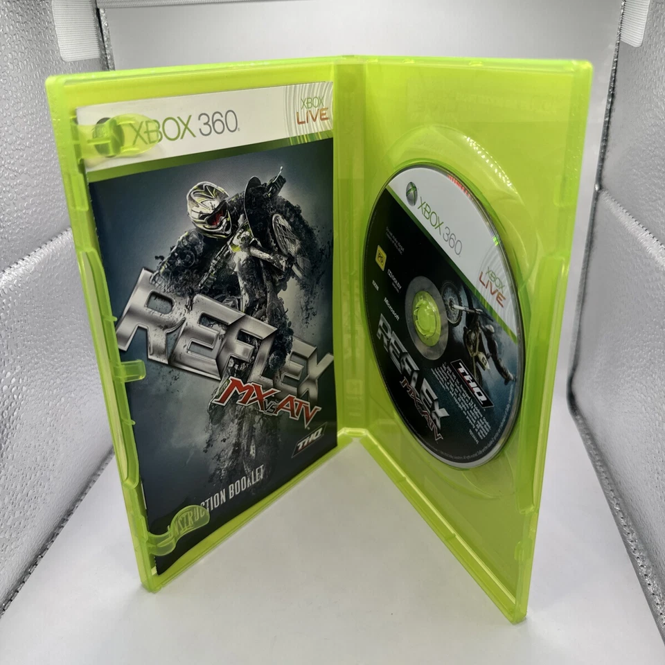 MX Vs ATV Reflex • Xbox 360 Game + Manual (2009) PAL AUS Complete THQ Motocross - Image 3 of 4