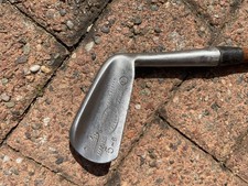 Antiker Hickory Shafted Golfschl&auml;ger, MacGregor 5B Mashie, Dayton, Ohio.