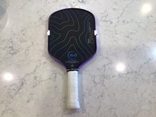 6.0 Six Zero Black Opal 14mm Pickleball Paddle