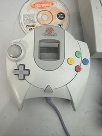 SEGA Dreamcast White Console W/ OEM Controller & Cables