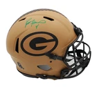 Brett Favre Signed Green Bay Packers Speed Authentic Salute to Service 2 Helmet