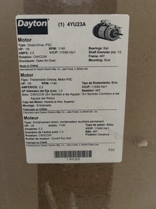Dayton Motor- 4YU23A
