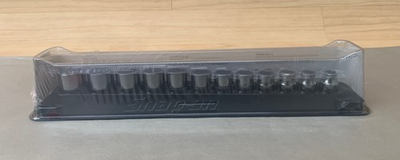 #ad Snap On 12 Piece Metric Shallow Socket Set 8 19mm 212FSMY $224.99