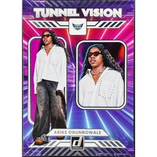 2025 Panini Donruss WNBA Arike Ogunbowale #4 TUNNEL VISION Dallas Wings Insert