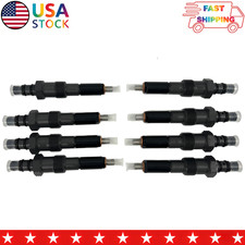 New 8pcs Fuel Injector 6760301 For Ford Idi Diesel 1983-1988 6.9l 1989-1994 7.3l