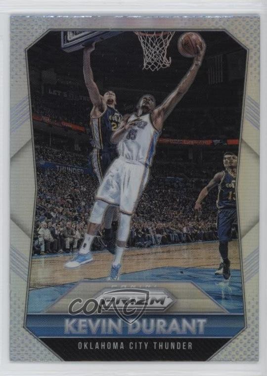 2015-16 Panini Prizm Silver Prizm Kevin Durant #96 19m2