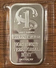 1 oz Silver bar, Northwest Territorial Mint, Dayton NV, sealed