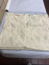 Vintage CRIB Dundee Country Sunshine Swaddle BABY RECEIVING BLANKET Lovey 30x40"