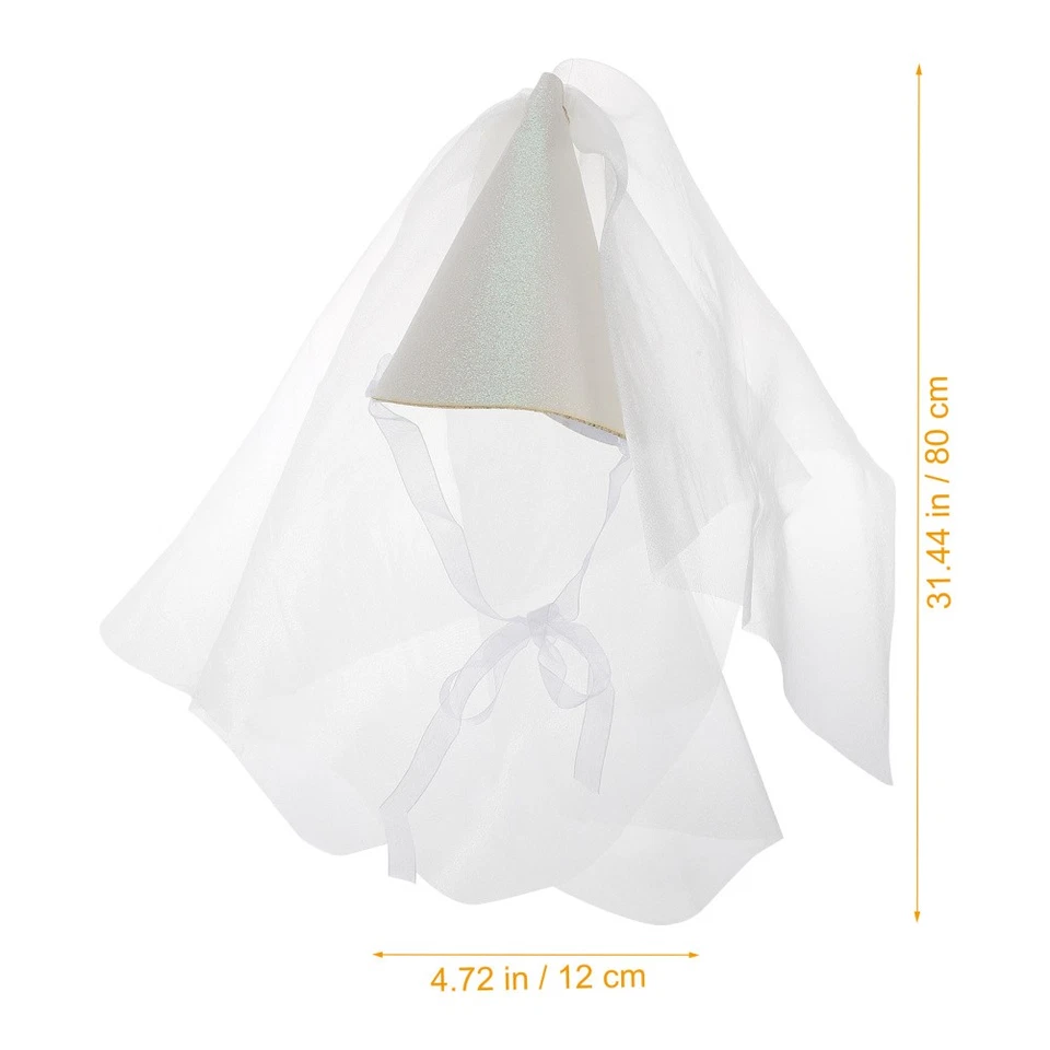  Accesorios de Cumpleaños para Niñas Cono Sombreros Decorativos Niño Gorra Fiesta Foto 3 de 4