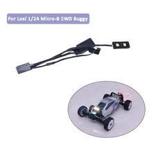 Front Rear Light Set for For Losi 1/24 Micro-B 2WD Buggy RC Car Upgrade Parts