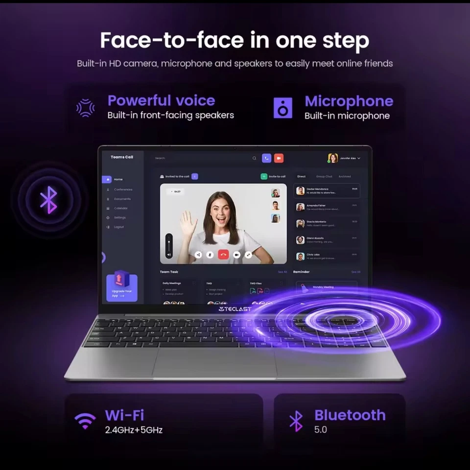 PC PORTATILE TECLAST F16 Pro Laptop 15,6" | Eleganza, Potenza e Portabilità - Immagine 2 di 4