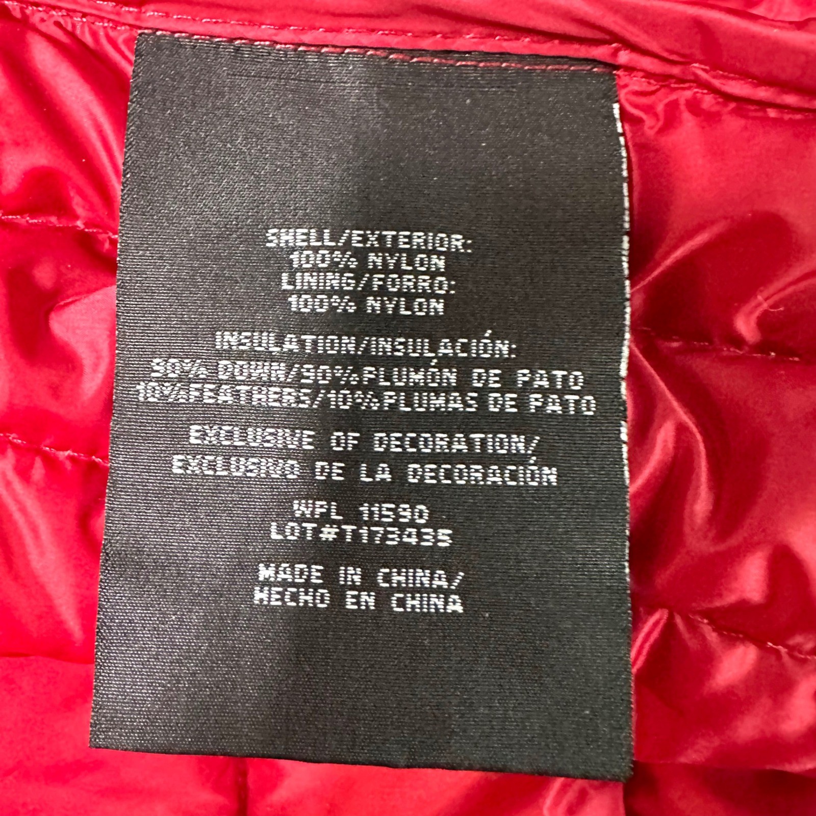 HEATKEEP Red Down Packable Puffer Jacket Women's … - image 9