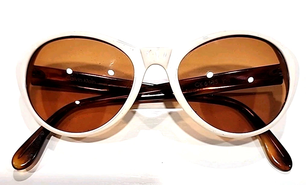 Calvin Klein White Sunglasses for Women for sale | eBay