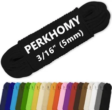 Perkhomy Cotton Rope 3/16" (5Mm) 100 Ft Multi Purpose Utility Diamond Braided Co