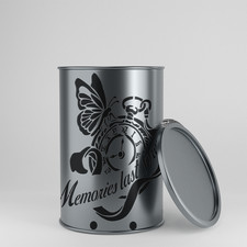 Bidone Fuoco Memories | Focolare Personalizzato | Regalo Matrimonio Famiglia