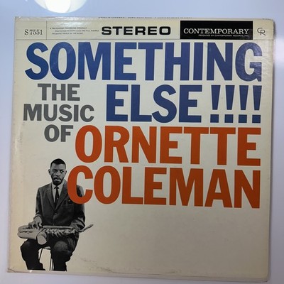 Something Else Record Vinyl Ornette Coleman Contemporary S 7551