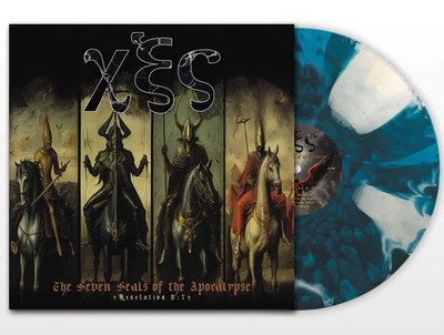 ΧΞΣ (SAKIS TOLIS) - THE SEVEN SEALS OF THE APOCALYPSE, SPLATTER LP, 400 COPIES!