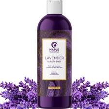Premium Lavender Bubble Bath for Women - Moisturizing Foaming Bath Bubbles for A