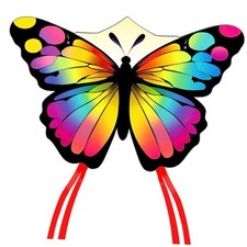 Colorful Butterfly Kites for Kids and Adults, Big Kids Kites Easy to Fly, 1PCS