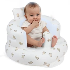 Baby Seat for Babies 3 Months & Up, Floor Seats Sitting Infants, Blow Up Chair