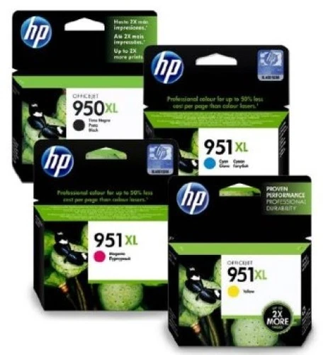 Genuine HP 950XL 951XL C/M/Y/K Ink Cartridges for OfficeJet 8600 8100 Plus