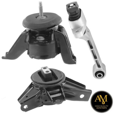 Engine Mounts & Left Transmission Mount 3PCS For Kia Telluride 23-20 V6-3.8L AWD