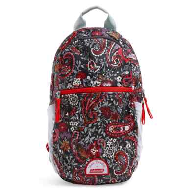 Vera Bradley + Coleman 15L Outdoor Paisley Backpack School 