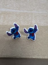 Disney Stitch Small Acrylic Stud Earrings Lilo Stitch New