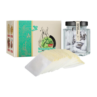 Wormwood Weight Loss Navel Sticker Natural Herbal Detox Fat Burning Patch