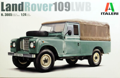 Land Rover 109 LWB 1:24 Model Kit Bausatz Italeri 3665
