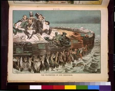 Photo:Cyrus Field,Jay Gould,Cornelius Vanderbilt,Sage 1883